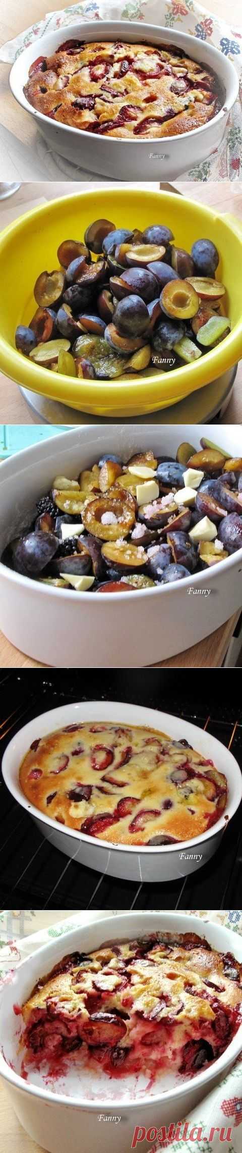 ШАРЛОТКА СО СЛИВАМИ » В сети – себя просвети! - Развлекательный портал!