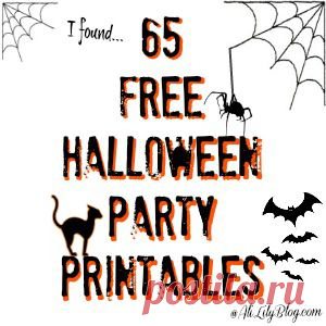 65 Бесплатный Halloween Party печатные | AliLily