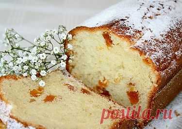 Вкусный кекс на сметане