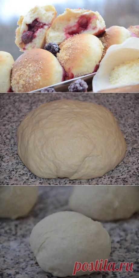 (+1) тема - Булочки с вишней | ВКУСНО ПОЕДИМ!