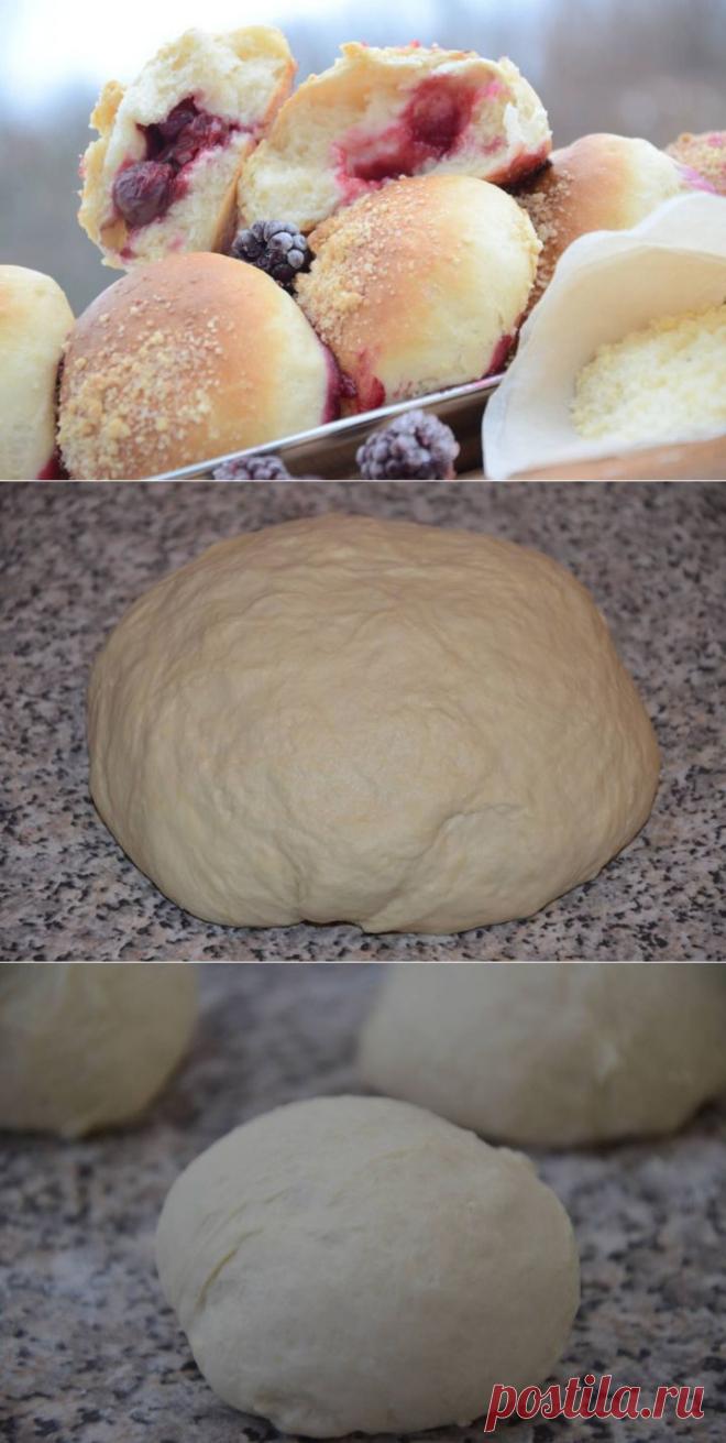 (+1) тема - Булочки с вишней | ВКУСНО ПОЕДИМ!