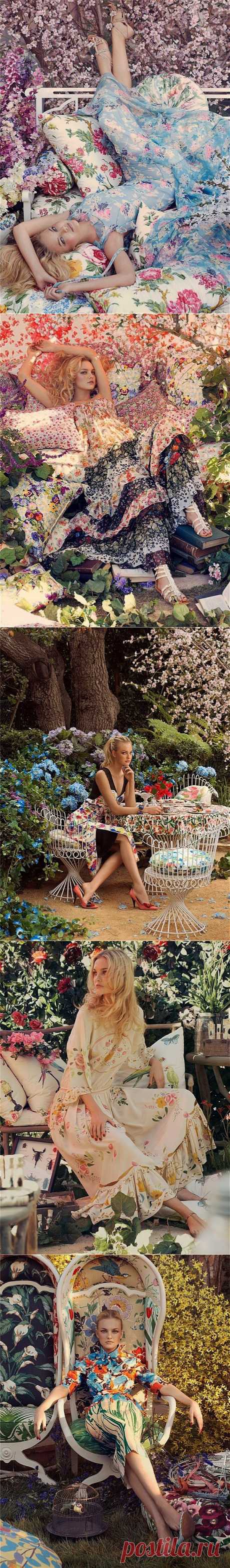 Фотограф Steven Meisel. Женщина-весна..