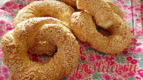 Турецкий симит! Готовит турецкая секровь