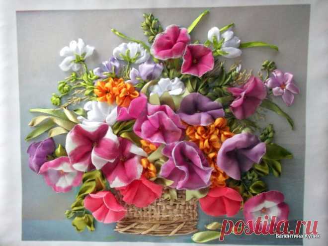 "Петуния,космеи и др." -   Валентина Кулик