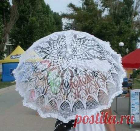 Чудесный ажурный зонтик