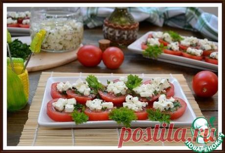 Помидоры с брынзой - кулинарный рецепт