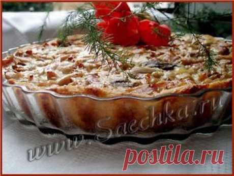 Киш с курицей