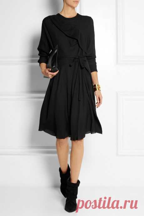 Isabel Marant | Halba silk-georgette dress | NET-A-PORTER.COM