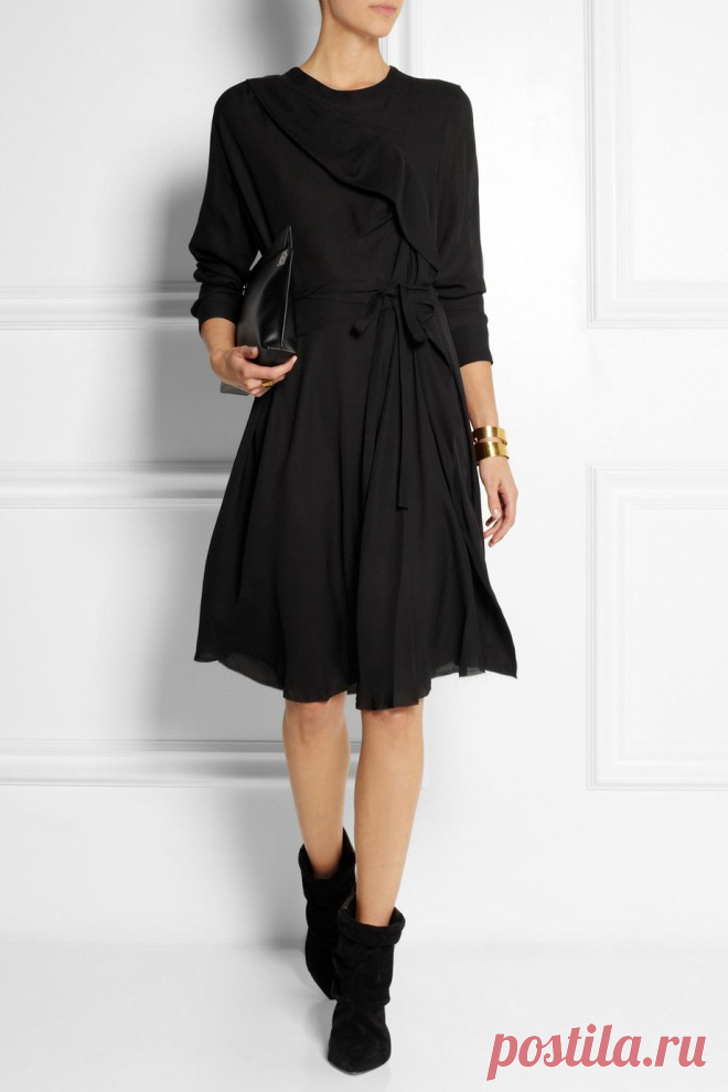 Isabel Marant | Halba silk-georgette dress | NET-A-PORTER.COM