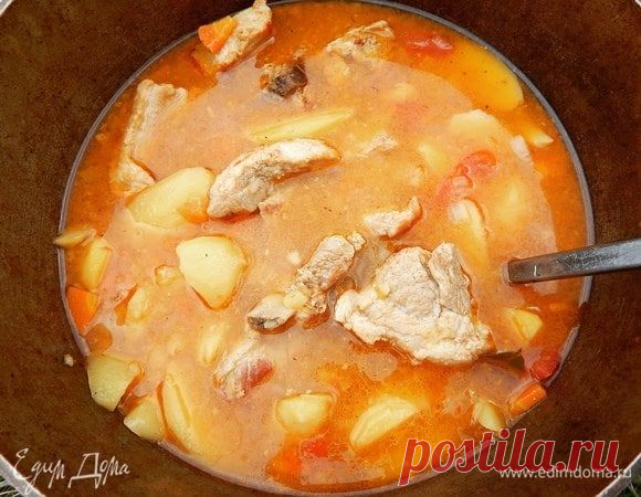 Шурпа на костре рецепт 👌 с фото пошаговый | Едим Дома кулинарные рецепты от Юлии Высоцкой