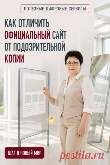 Знакомый логотип ещё не означает, что сайт официальный. Перед вводом пароля, кода или других важных данных проверьте адрес сайта, название компании, ошибки на странице и неожиданные окна. Особенно насторожитесь, если вас внезапно просят сообщить пароль или код. Если что-то вызывает сомнение, не вводите данные — сначала дополнительно проверьте сайт. Сохраните пин: сначала проверить — потом вводить данные.