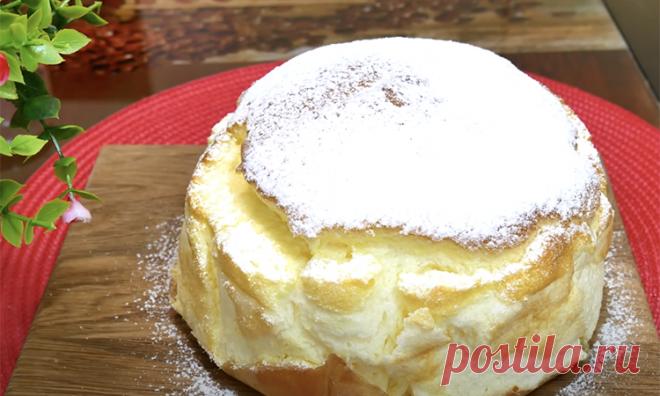 Добавляем к яйцам йогурт и получаем самый пышный торт. Выпечка без муки и лишнего масла