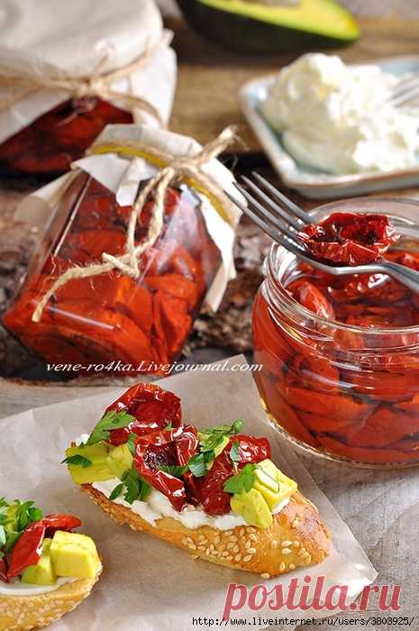 А Вы уже навялили томаты и сливы?