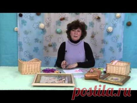 МК "Вышивка лентами, обзор техник"