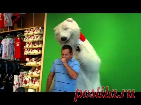 Coke Bear at the Coca-Cola Store in Las Vegas