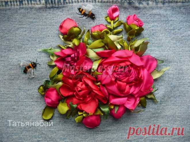 Как вышить пчелку. Пошаговый мастер-класс с фото