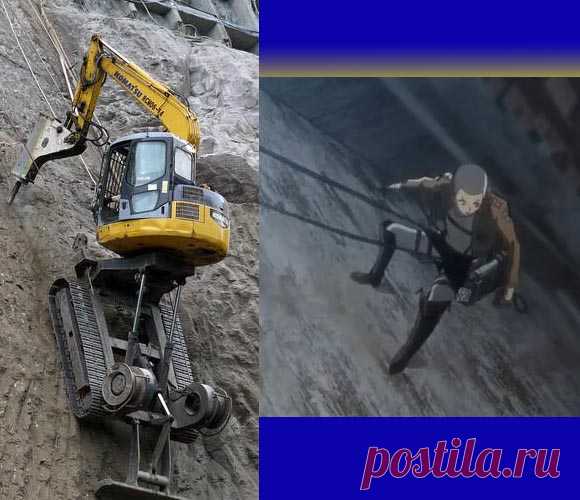 Japanese musings on odd construction equipment — Art imitating life or vice-versa?