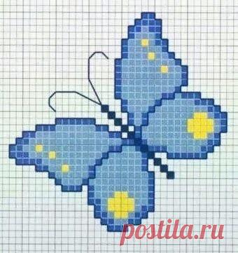 Подборка схем с бабочками для вязания крючком в технике С2С. | Творческая мастерская 