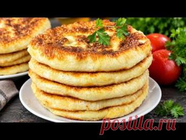 Готовлю Их СНОВА и СНОВА! Лепёшки с Начинкой на Кефире за 15 Минут!