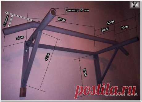 Турник и Брусья своими руками | Сделай Сам www.sdelay.tv