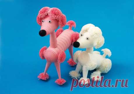 30+ вариантов, как сделать новогоднюю собачку своими руками