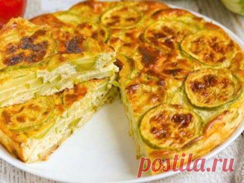 Рецепт: Запеканка с кабачками