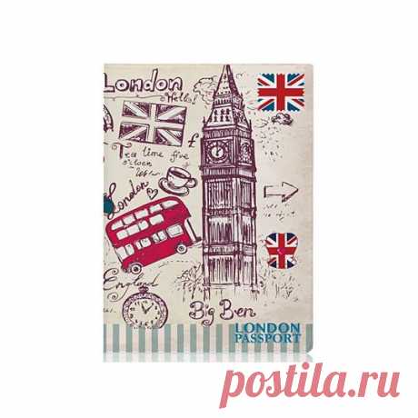Обложка для паспорта Miusli 'Vintage' - London