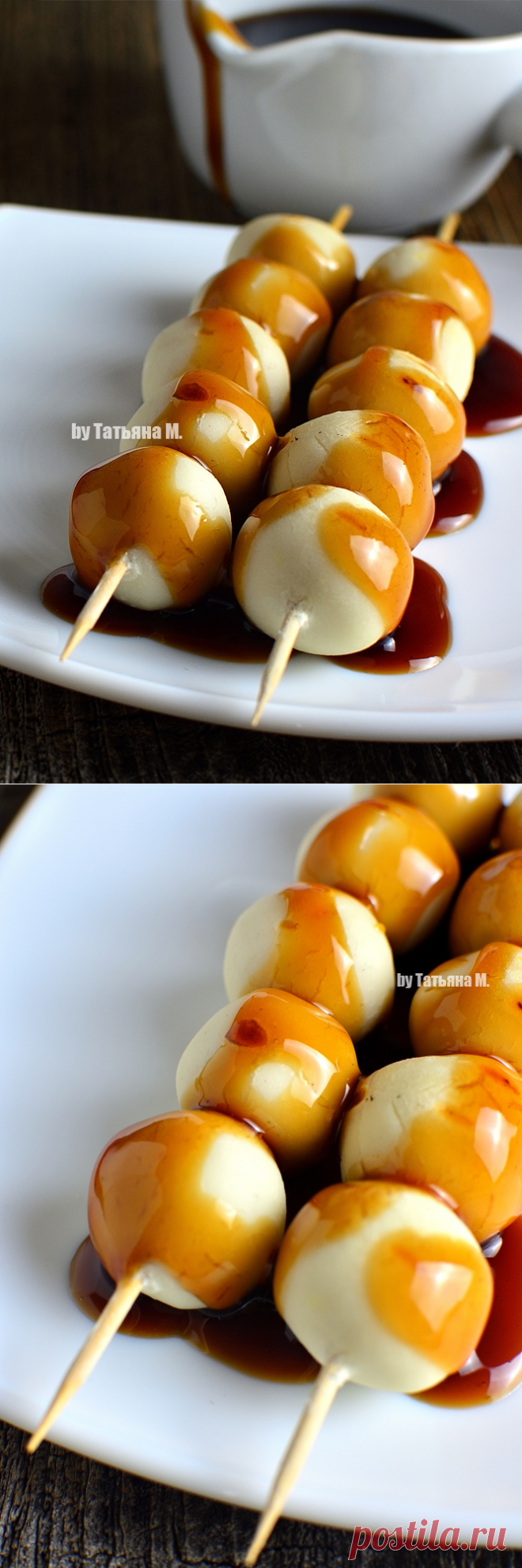 Десерт "Митараси данго" | Кулинарный блог Татьяны М.