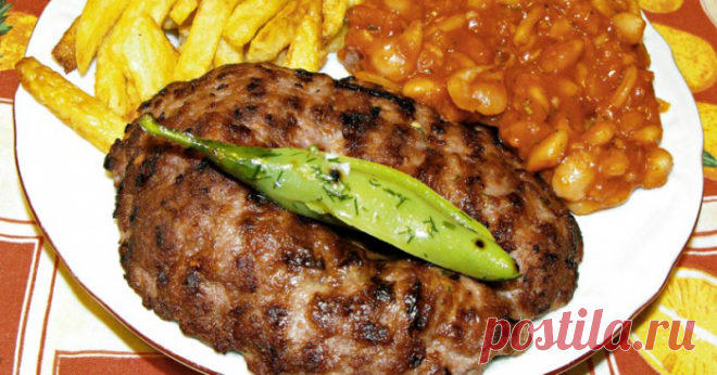 Знаменитая сербская плескавица: внушительное блюдо с насыщенным вкусом