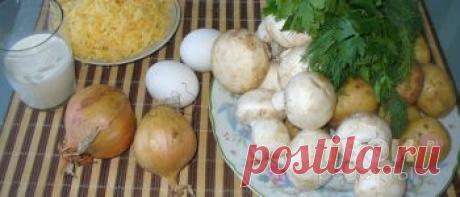 Рецепт картофельной запеканки с грибами