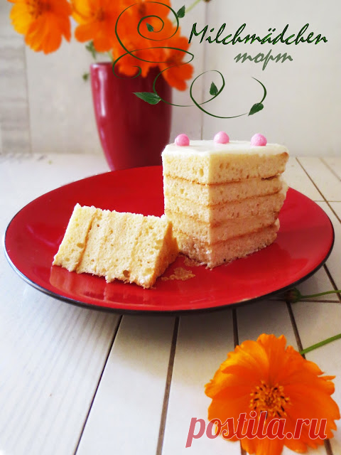 ТОРТ «MILCHMÄDCHEN» ("МОЛОЧНАЯ ДЕВОЧКА") - ну какой же он вкусный! просто не передать словами!