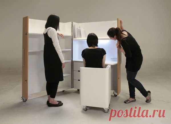 Kenchikukagu: набор складной и сверхкомпактной мебели для японцев | gagadget.com