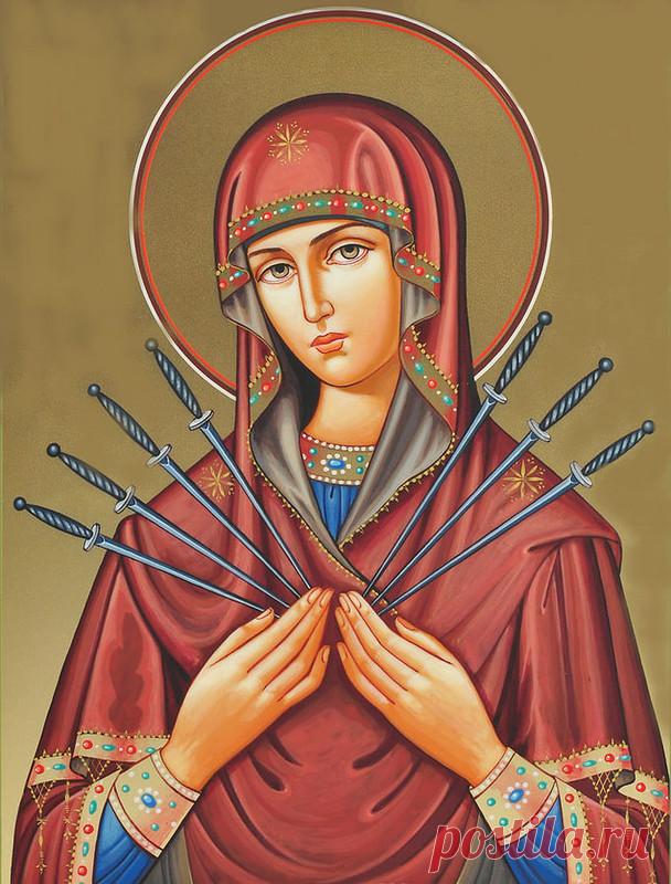 Два праздника - икон "Умягчение злых сердец" две