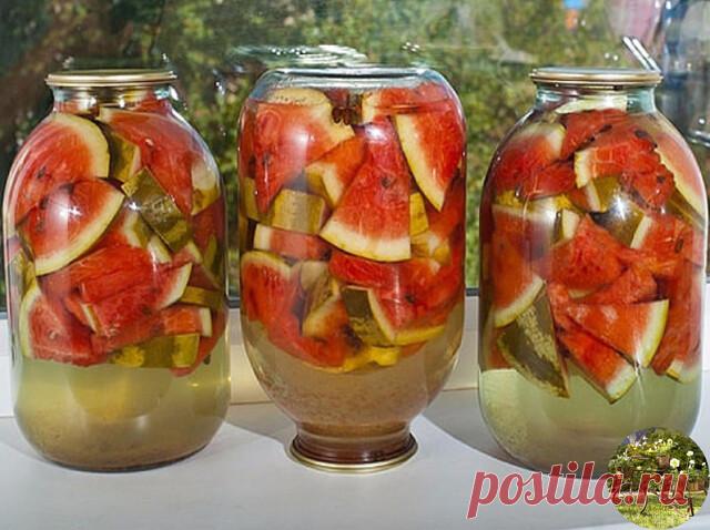 Консервированные арбузы с аспирином | OK.RU