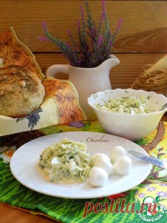 Салат с зелёной редькой - кулинарный рецепт