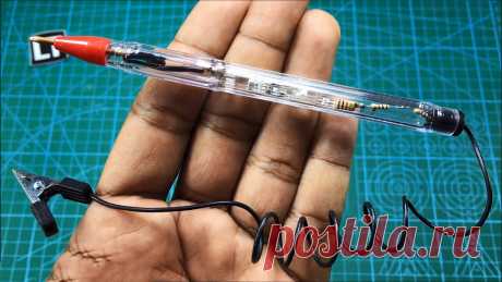 Тестер полярности из ручки Несмотря на обилие измерительной аппаратуры, я всегда использую простейший самодельный тестер, сделанный из шариковой ручки. Он позволяет мгновенно узнать полярность у блока, батареи, источника и тп. Не требует питания и всегда готов к работе. Автоэлектрикам тоже пригодится нужная вещь в