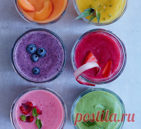 20 рецептов вкуснейших и полезнейших смузи