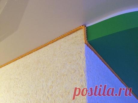 Лучший плинтус для натяжного потолка - мнение дизайнера | Дизайнерский ремонт👷‍ | Яндекс Дзен