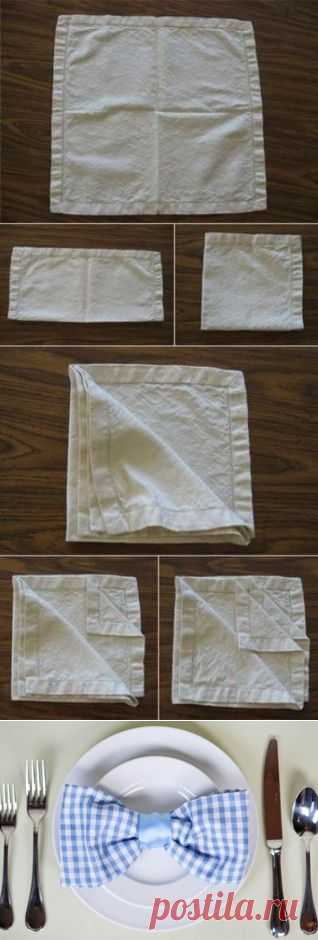 (+1) тема - У Вам праздник??? Как красиво сложить салфетки своими руками | Поздравления и тосты