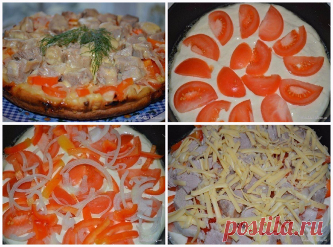 ПИЦЦА «БЫСТРЕЕ НЕ БЫВАЕТ» НА СКОВОРОДЕ | Самые вкусные кулинарные рецепты