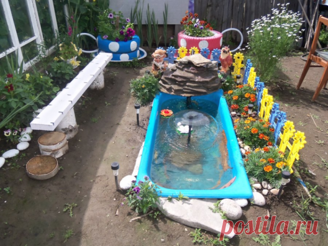 Необычные и полезные идеи для дачи из старой чугунной ванны