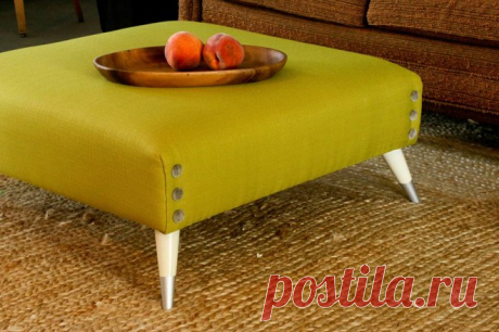 ​Мягкий пуф из паллет: мастер-класс — Сделай сам, идеи для творчества - DIY Ideas