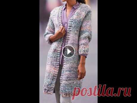 Вязаные Модные Кардиганы фото-модели - 2019 / Knitted Fashion Cardigans Photo Model...