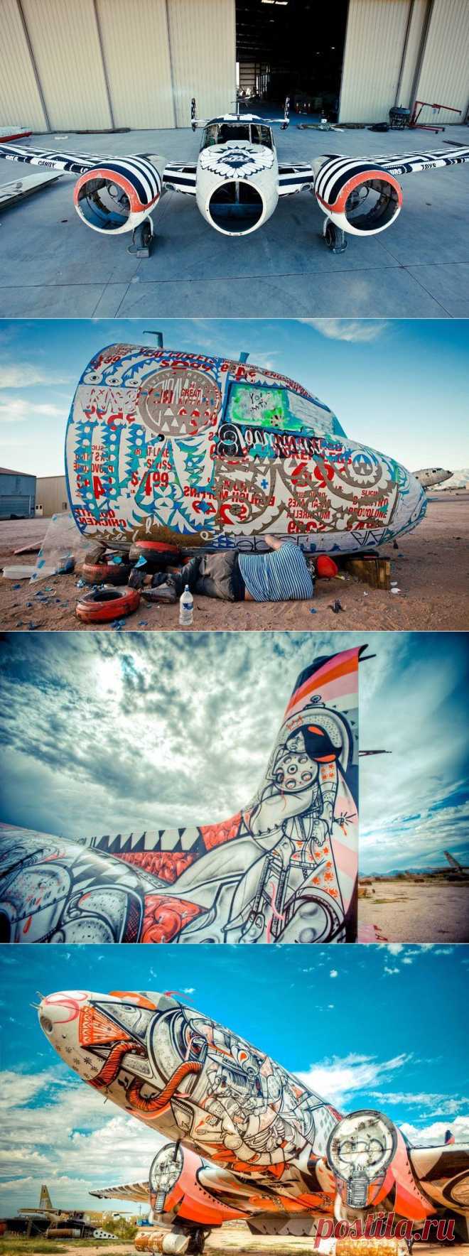 Проект Кладбище самолётов: искусство на заброшенных... / geeboo.ru / Surfingbird.ru