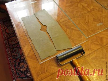 Вынужденный декор резиновых сапожек натуральной кожей - Ярмарка Мастеров - ручная работа, handmade