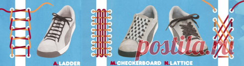 6 и даже больше оригинальных способов завязать шнурки - Лайфхакер