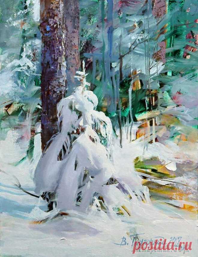 Художник Виктор Подгорный  ( продолжение) Начало здесь :
https://obiskusstve.com/1563773250135656644/hudozhnik-viktor-podgornyj/
Родился Виктор Подгорный в 1957 году, в деревне Мишино, Вологодской области.
Живет и работает в Вологде. ЛЕСНАЯ П...