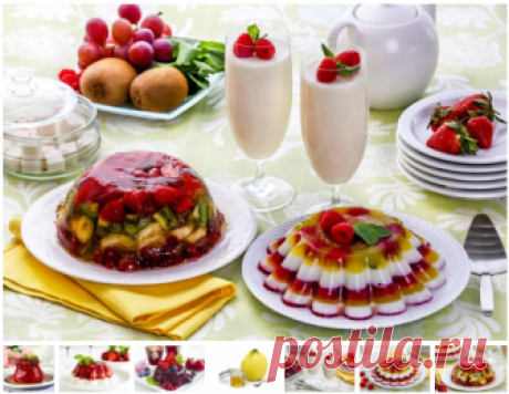 Желе – вкусно, легко, быстро! Вкусные рецепты и мастер класс! Некоторые важные правила