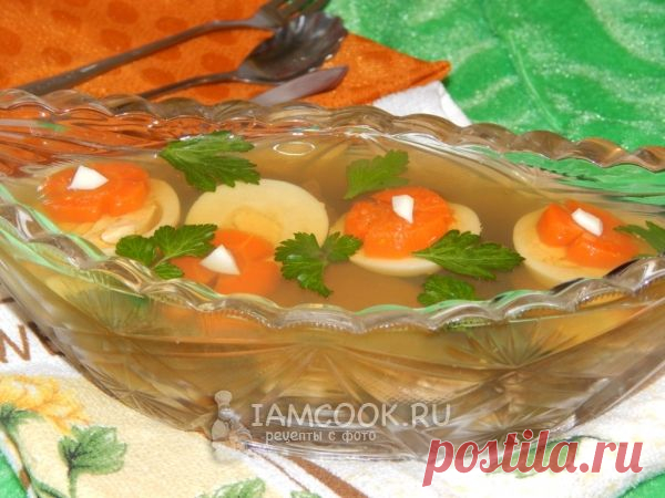 Идеально для праздничного стола: "заливное из печени" - Вкусные рецепты