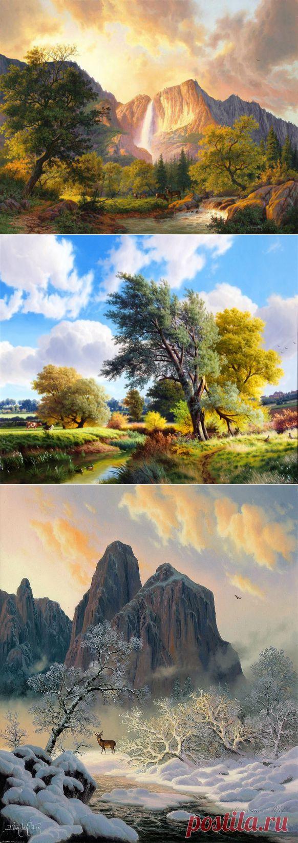 ДАНИЕЛЬ ВАН ДЕР ПУТТЕН. ПРЕКРАСНОЕ, ПЕЙЗАЖНОЕ….